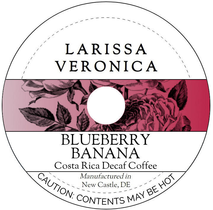 Blueberry Banana Costa Rica Decaf Coffee <BR>(Single Serve K-Cup Pods)