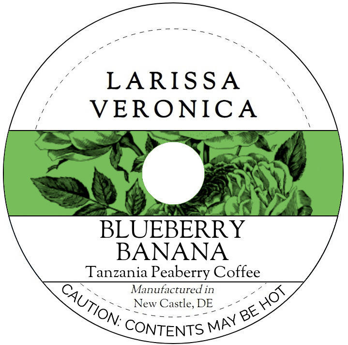 Blueberry Banana Tanzania Peaberry Coffee <BR>(Single Serve K-Cup Pods)