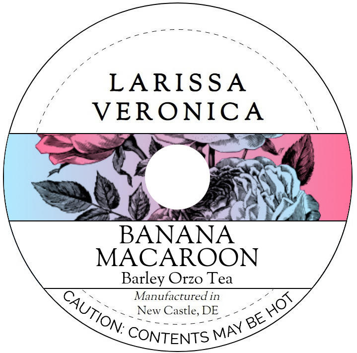 Banana Macaroon Barley Orzo Tea <BR>(Single Serve K-Cup Pods)
