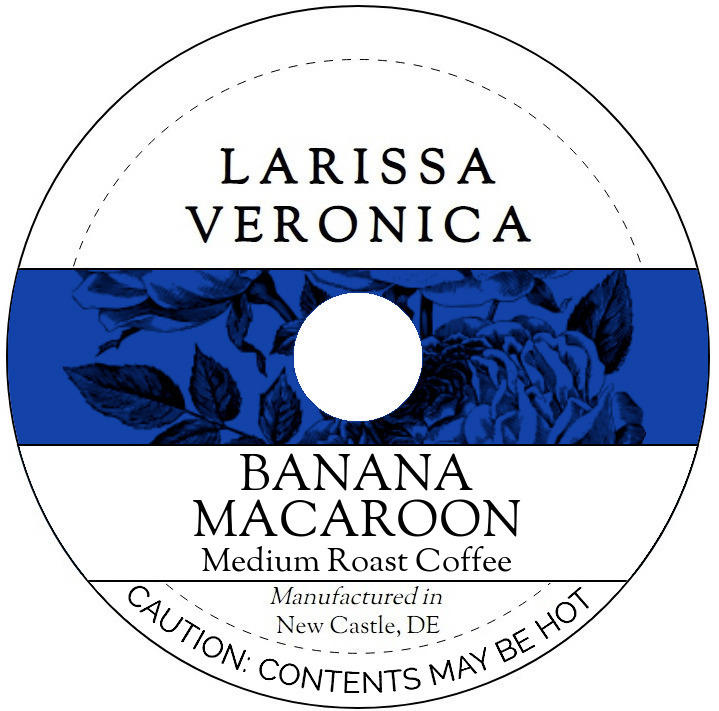 Banana Macaroon Medium Roast Coffee <BR>(Single Serve K-Cup Pods)