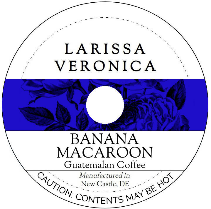 Banana Macaroon Guatemalan Coffee <BR>(Single Serve K-Cup Pods)