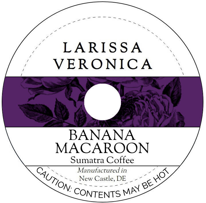 Banana Macaroon Sumatra Coffee <BR>(Single Serve K-Cup Pods)