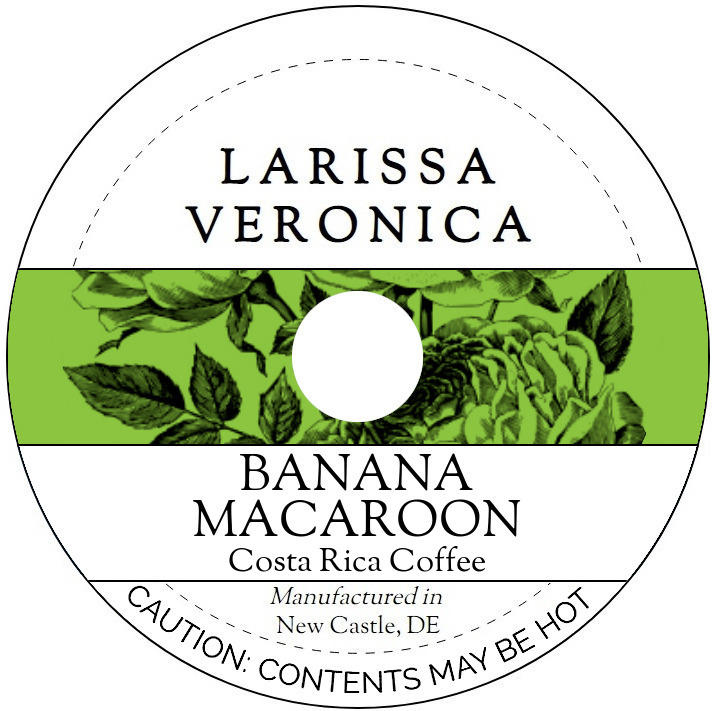 Banana Macaroon Costa Rica Coffee <BR>(Single Serve K-Cup Pods)