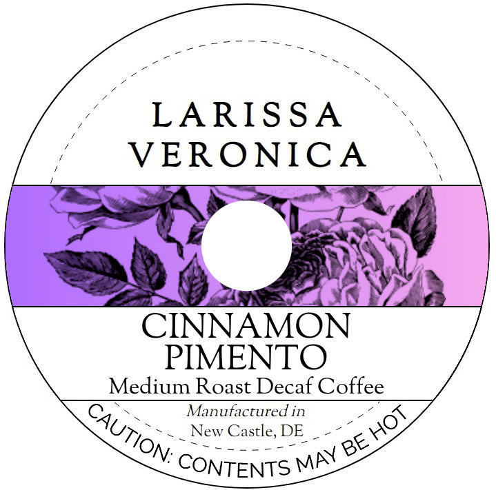 Cinnamon Pimento Medium Roast Decaf Coffee <BR>(Single Serve K-Cup Pods)