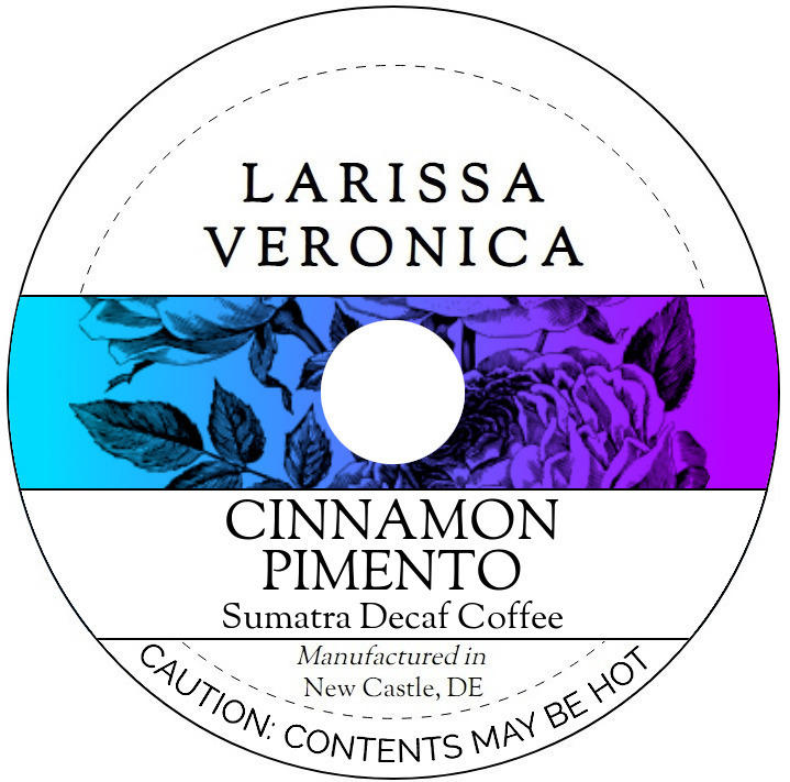 Cinnamon Pimento Sumatra Decaf Coffee <BR>(Single Serve K-Cup Pods)