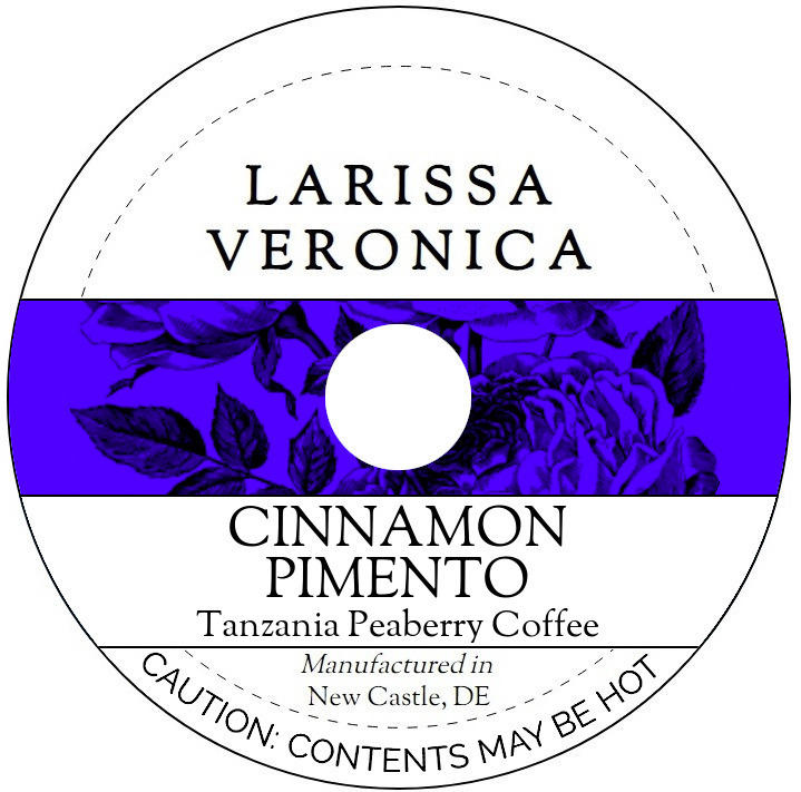 Cinnamon Pimento Tanzania Peaberry Coffee <BR>(Single Serve K-Cup Pods)