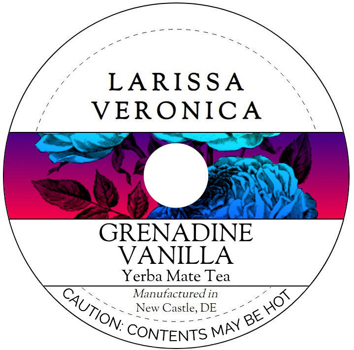 Grenadine Vanilla Yerba Mate Tea <BR>(Single Serve K-Cup Pods)