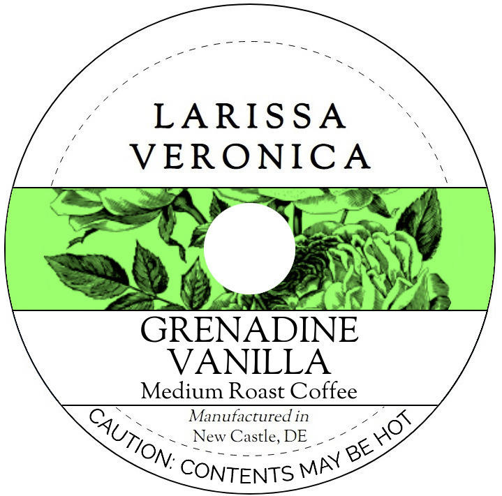 Grenadine Vanilla Medium Roast Coffee <BR>(Single Serve K-Cup Pods)