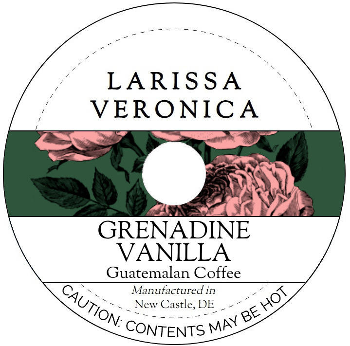 Grenadine Vanilla Guatemalan Coffee <BR>(Single Serve K-Cup Pods)