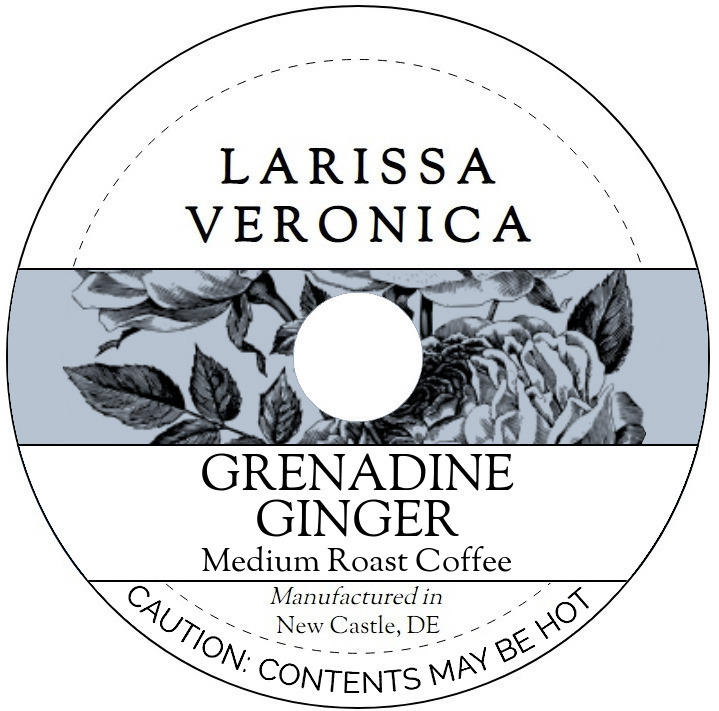 Grenadine Ginger Medium Roast Coffee <BR>(Single Serve K-Cup Pods)