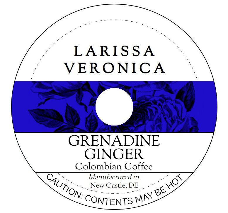 Grenadine Ginger Colombian Coffee <BR>(Single Serve K-Cup Pods)