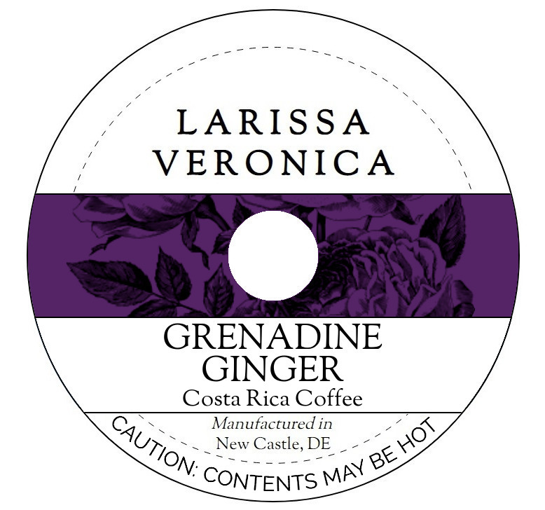 Grenadine Ginger Costa Rica Coffee <BR>(Single Serve K-Cup Pods)