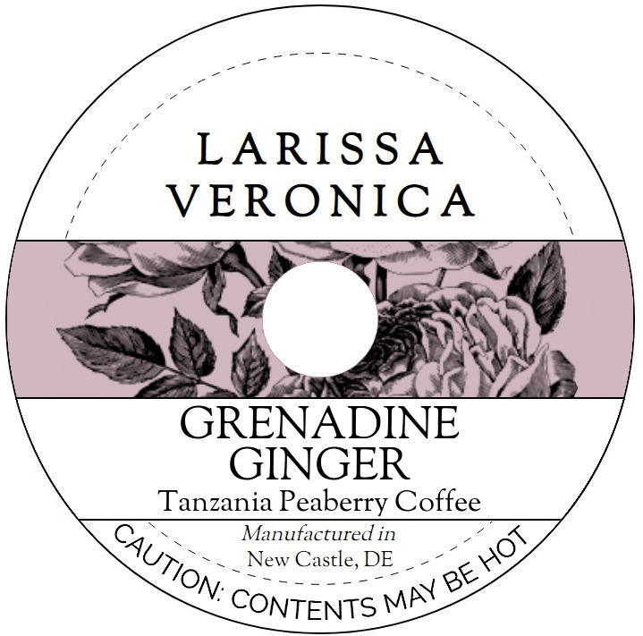 Grenadine Ginger Tanzania Peaberry Coffee <BR>(Single Serve K-Cup Pods)