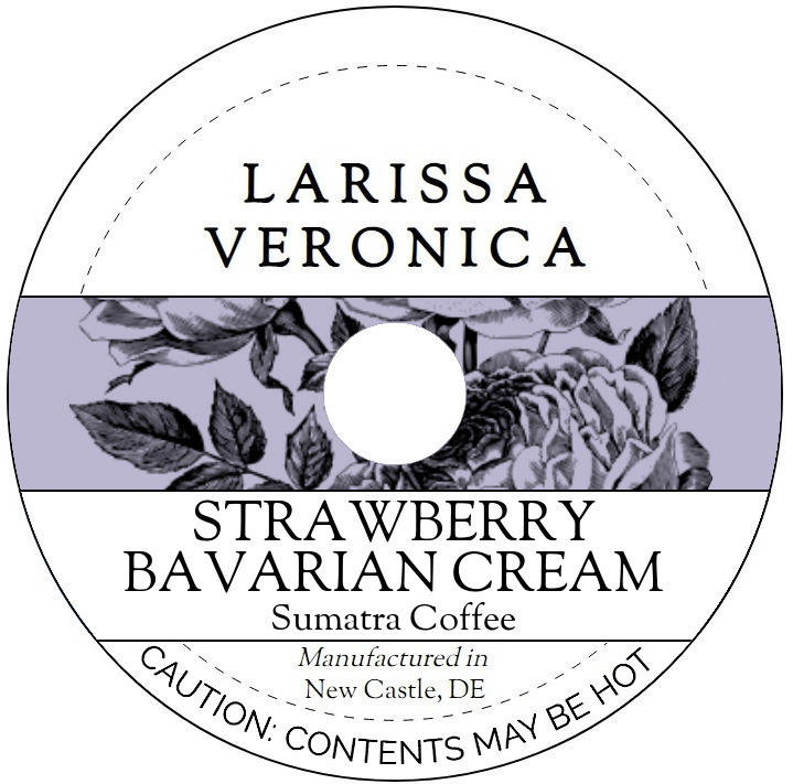 Strawberry Bavarian Cream Sumatra Coffee <BR>(Single Serve K-Cup Pods)