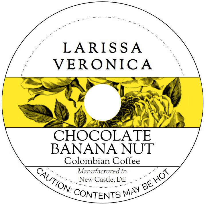 Chocolate Banana Nut Colombian Coffee <BR>(Single Serve K-Cup Pods)