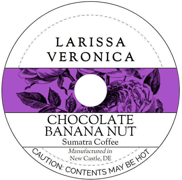 Chocolate Banana Nut Sumatra Coffee <BR>(Single Serve K-Cup Pods)