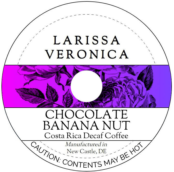Chocolate Banana Nut Costa Rica Decaf Coffee <BR>(Single Serve K-Cup Pods)