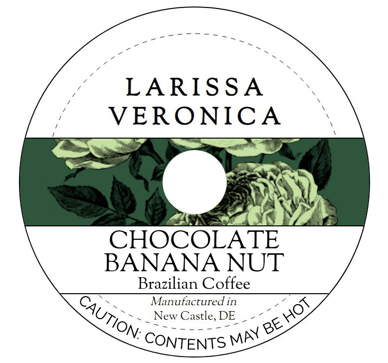 Chocolate Banana Nut Brazilian Coffee <BR>(Single Serve K-Cup Pods)