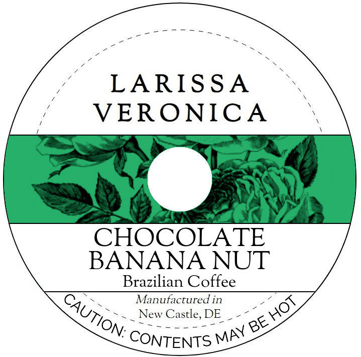 Chocolate Banana Nut Brazilian Coffee <BR>(Single Serve K-Cup Pods)