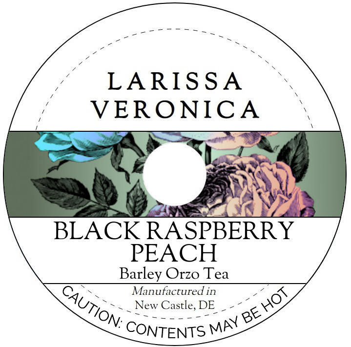 Black Raspberry Peach Barley Orzo Tea <BR>(Single Serve K-Cup Pods)