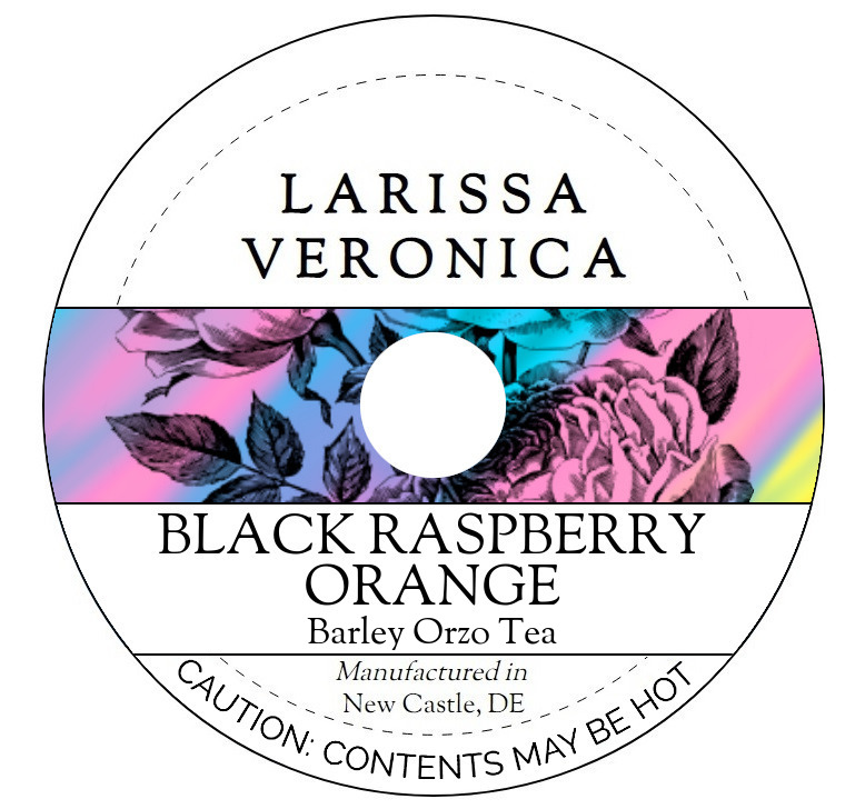 Black Raspberry Orange Barley Orzo Tea <BR>(Single Serve K-Cup Pods)
