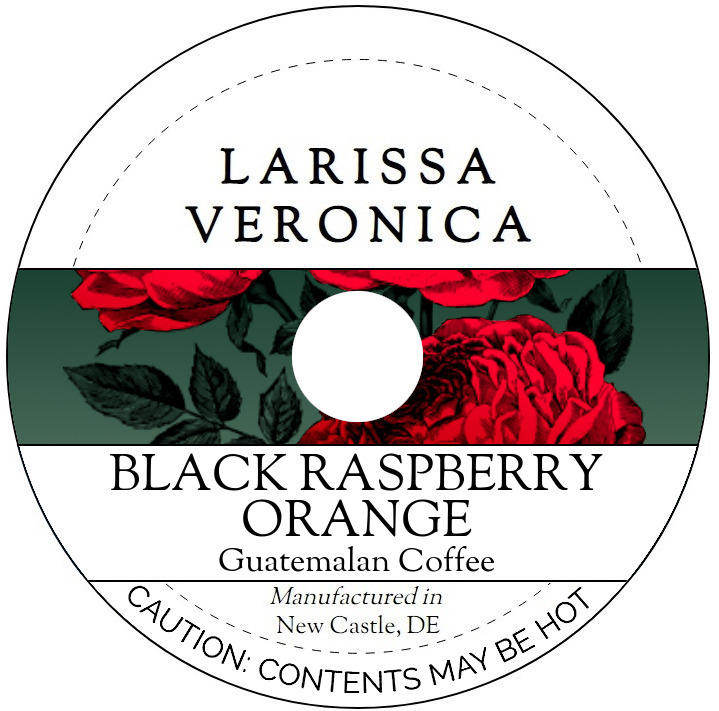 Black Raspberry Orange Guatemalan Coffee <BR>(Single Serve K-Cup Pods)