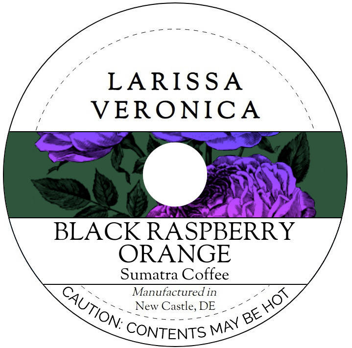 Black Raspberry Orange Sumatra Coffee <BR>(Single Serve K-Cup Pods)