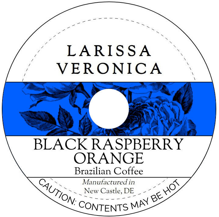 Black Raspberry Orange Brazilian Coffee <BR>(Single Serve K-Cup Pods)