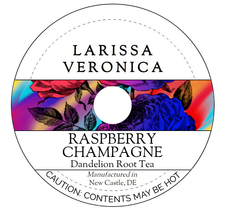 Raspberry Champagne Dandelion Root Tea <BR>(Single Serve K-Cup Pods)