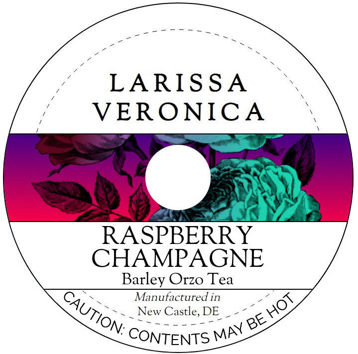 Raspberry Champagne Barley Orzo Tea <BR>(Single Serve K-Cup Pods)