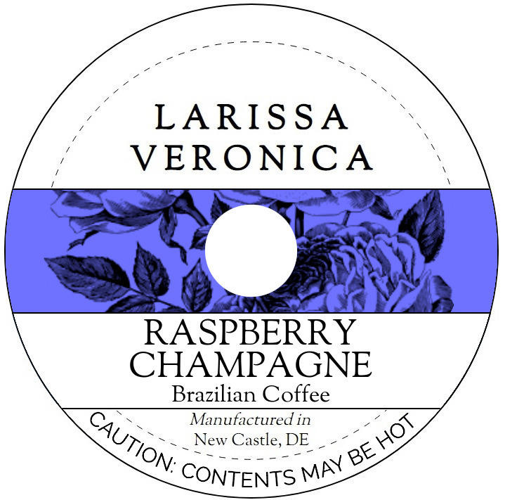 Raspberry Champagne Brazilian Coffee <BR>(Single Serve K-Cup Pods)