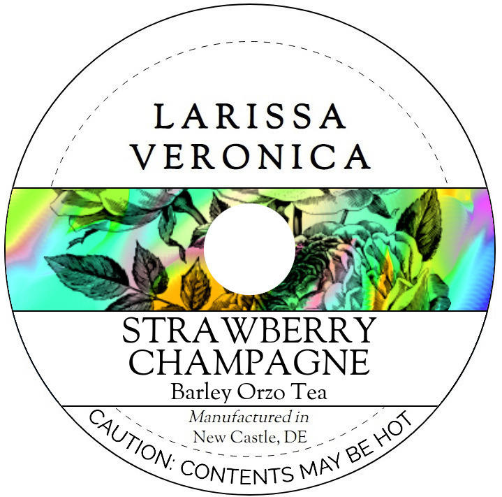 Strawberry Champagne Barley Orzo Tea <BR>(Single Serve K-Cup Pods)
