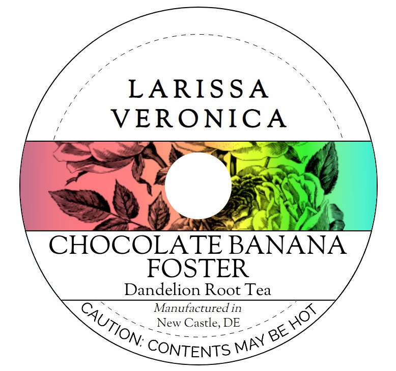 Chocolate Banana Foster Dandelion Root Tea <BR>(Single Serve K-Cup Pods)