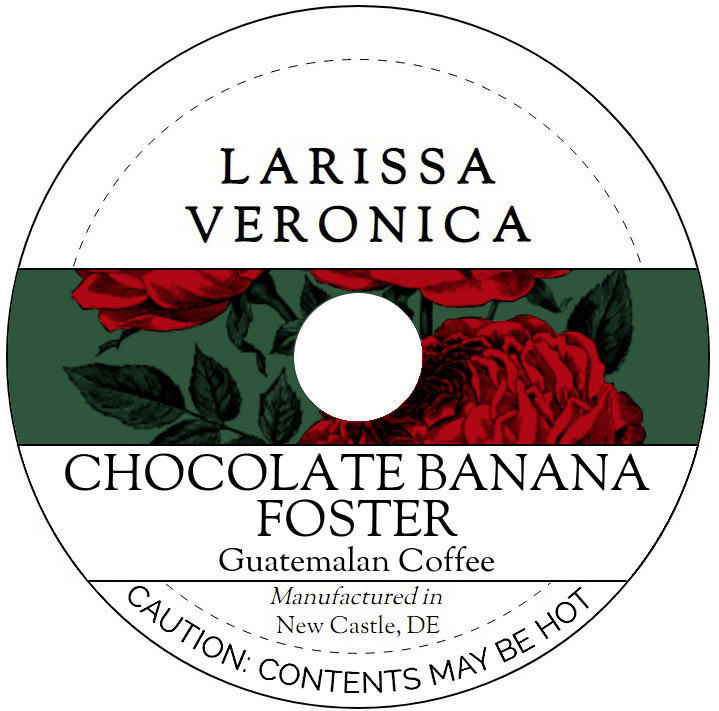 Chocolate Banana Foster Guatemalan Coffee <BR>(Single Serve K-Cup Pods)