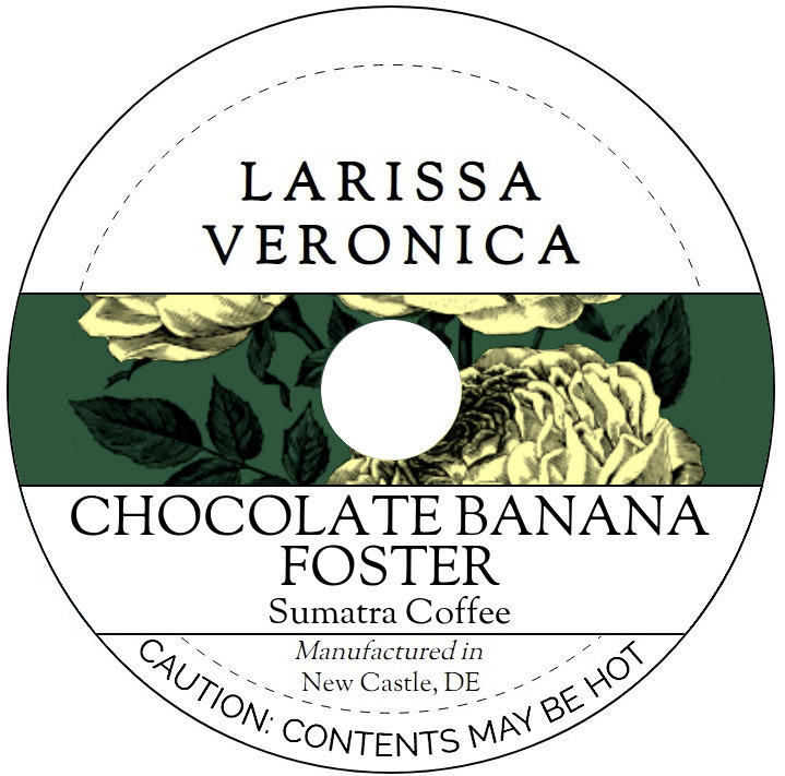 Chocolate Banana Foster Sumatra Coffee <BR>(Single Serve K-Cup Pods)