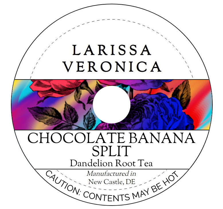 Chocolate Banana Split Dandelion Root Tea <BR>(Single Serve K-Cup Pods)