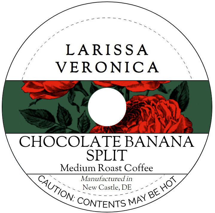 Chocolate Banana Split Medium Roast Coffee <BR>(Single Serve K-Cup Pods)