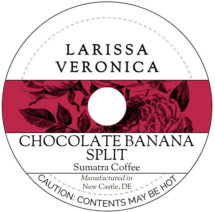 Chocolate Banana Split Sumatra Coffee <BR>(Single Serve K-Cup Pods)