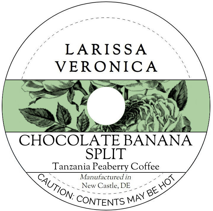 Chocolate Banana Split Tanzania Peaberry Coffee <BR>(Single Serve K-Cup Pods)