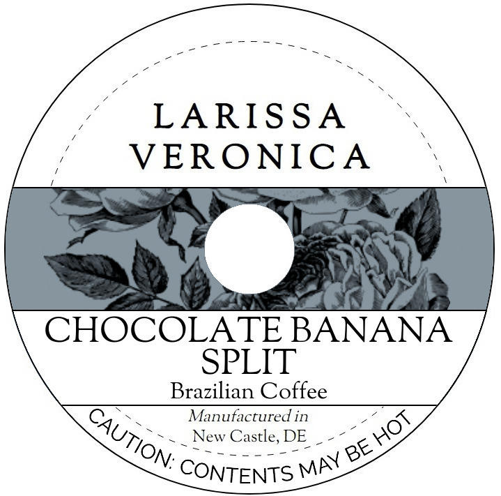 Chocolate Banana Split Brazilian Coffee <BR>(Single Serve K-Cup Pods)