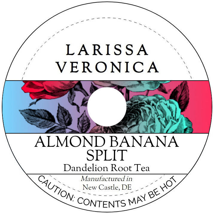 Almond Banana Split Dandelion Root Tea <BR>(Single Serve K-Cup Pods)