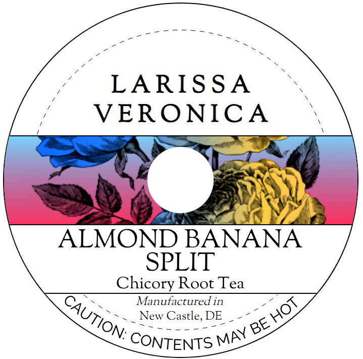 Almond Banana Split Chicory Root Tea <BR>(Single Serve K-Cup Pods)