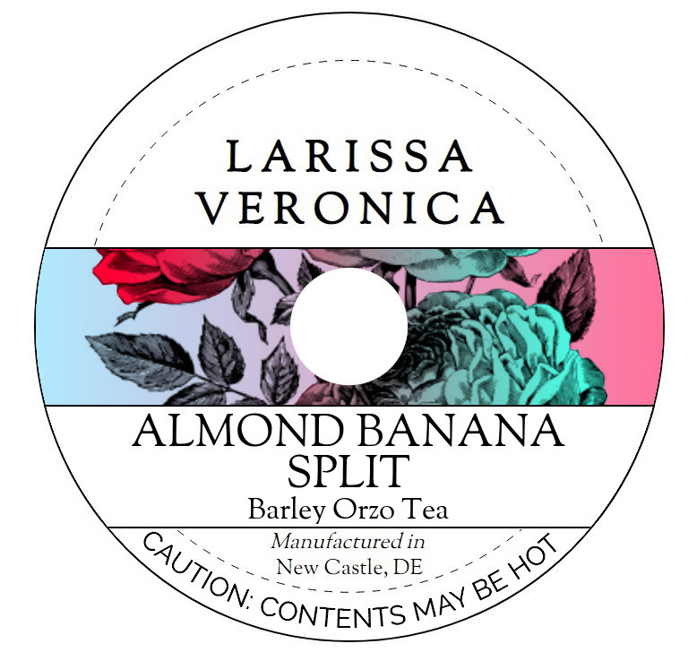 Almond Banana Split Barley Orzo Tea <BR>(Single Serve K-Cup Pods)