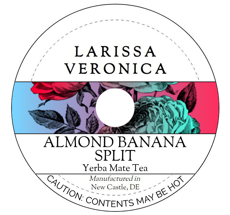 Almond Banana Split Yerba Mate Tea <BR>(Single Serve K-Cup Pods)