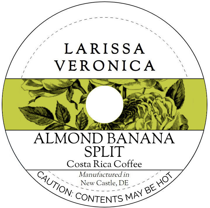 Almond Banana Split Costa Rica Coffee <BR>(Single Serve K-Cup Pods)