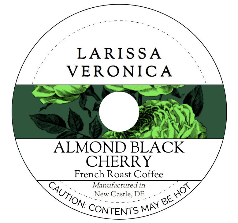 Almond Black Cherry French Roast Coffee <BR>(Single Serve K-Cup Pods)