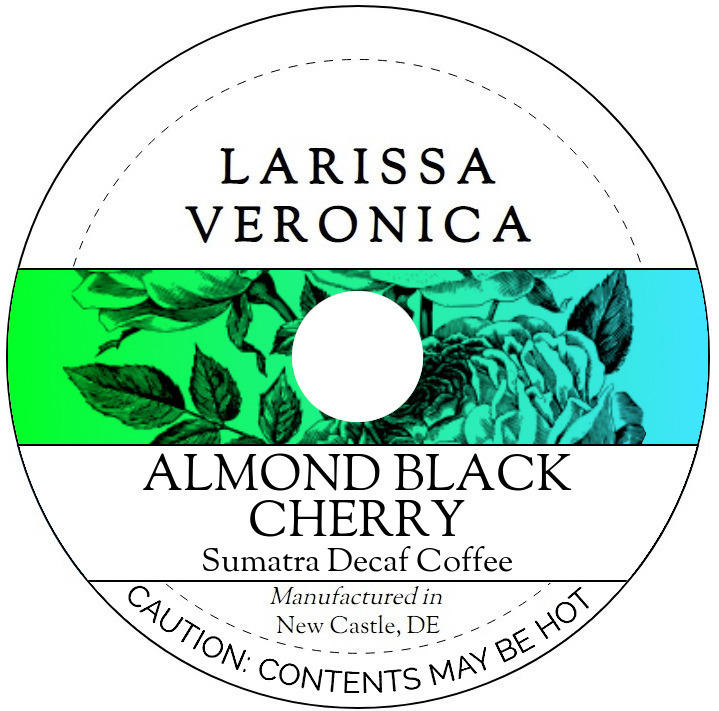 Almond Black Cherry Sumatra Decaf Coffee <BR>(Single Serve K-Cup Pods)