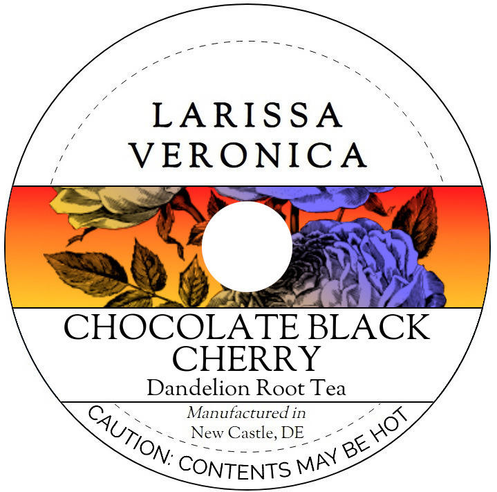 Chocolate Black Cherry Dandelion Root Tea <BR>(Single Serve K-Cup Pods)