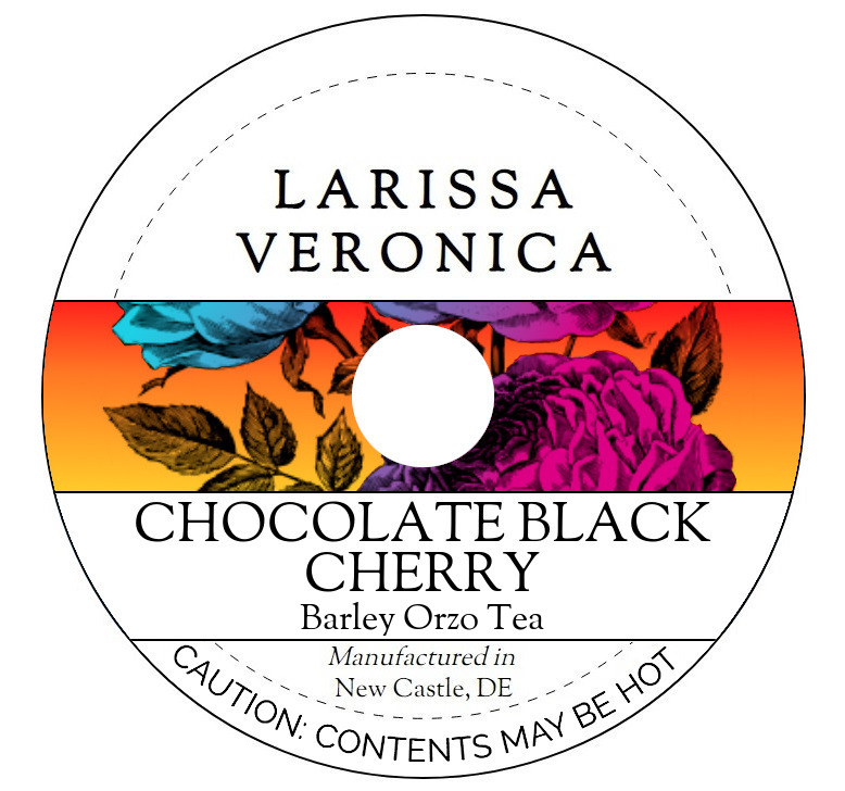 Chocolate Black Cherry Barley Orzo Tea <BR>(Single Serve K-Cup Pods)