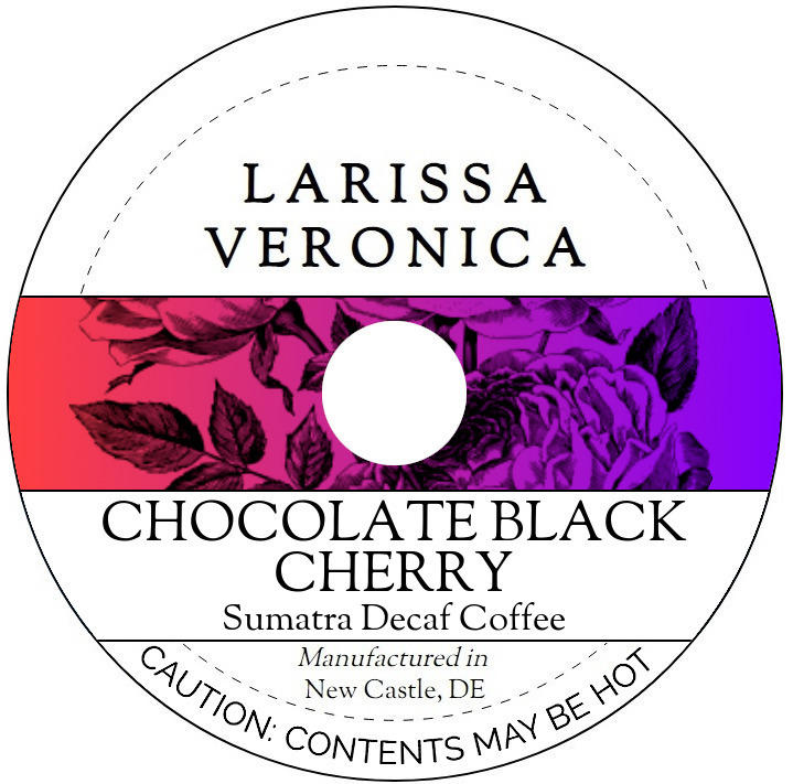 Chocolate Black Cherry Sumatra Decaf Coffee <BR>(Single Serve K-Cup Pods)